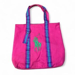 Y2K Polo by Ralph Lauren Pink Tote Bag fragrance bag